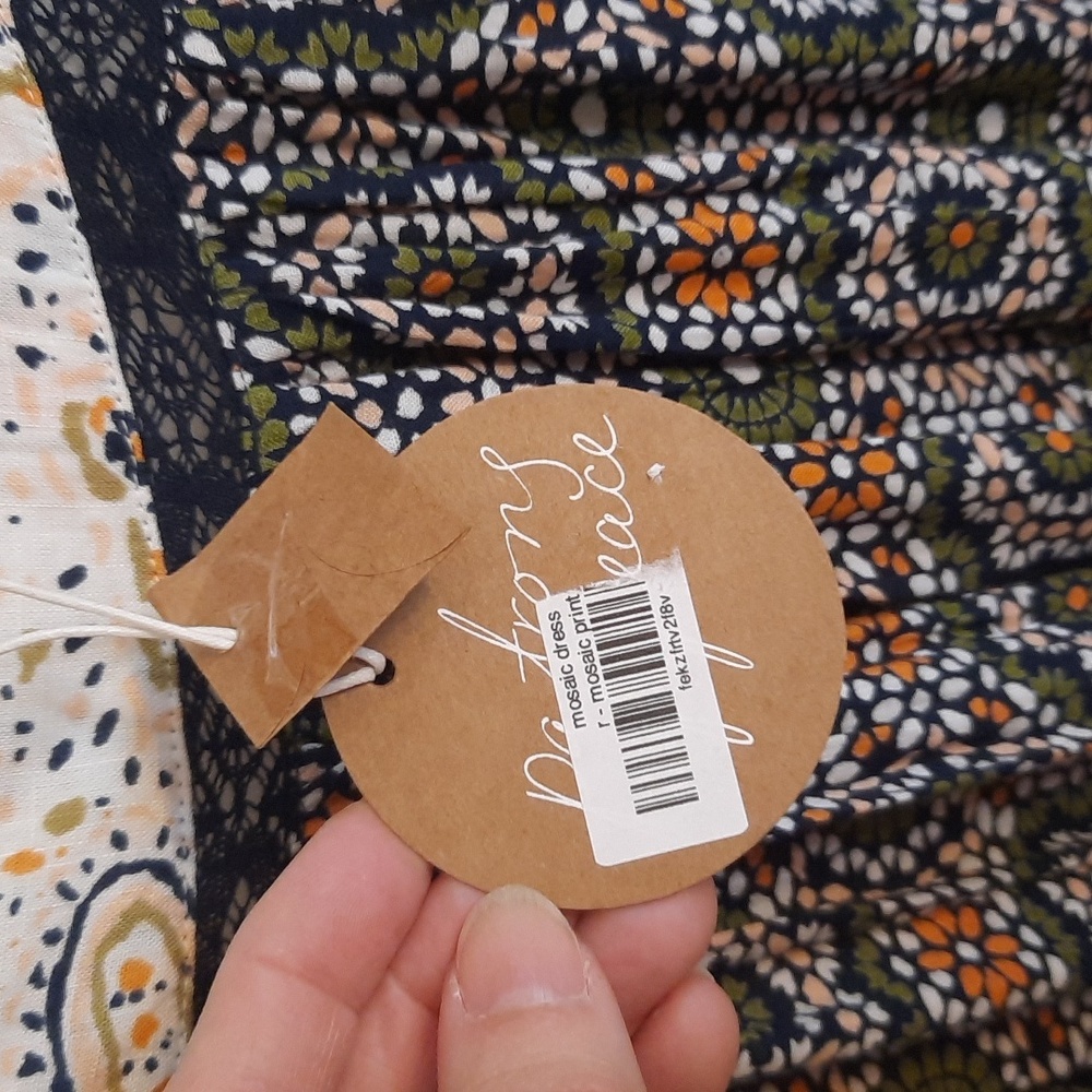 NWT Patrons of Peace boho minidress - Picture 9 of 11